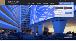 Desktop Screenshot of conradnyhotel.com